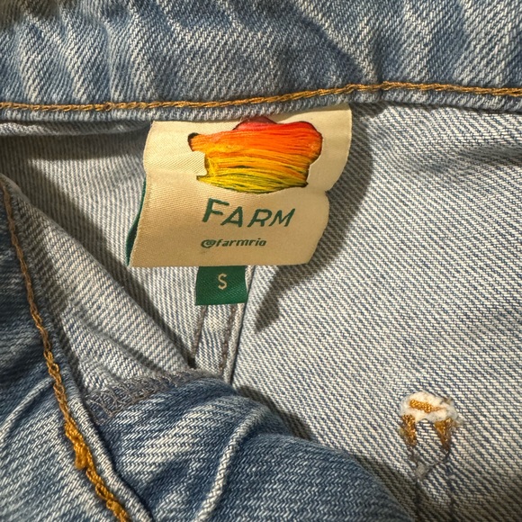 Farm Rio Embroidered Wide-Leg Jeans - Picture 6 of 9